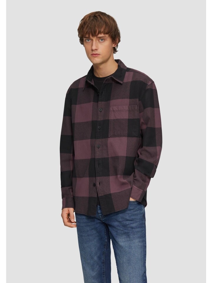 Рубашка QS Hemd langarm, фиолетовый
Рубашка QS Hemd langarm, фиолетовый