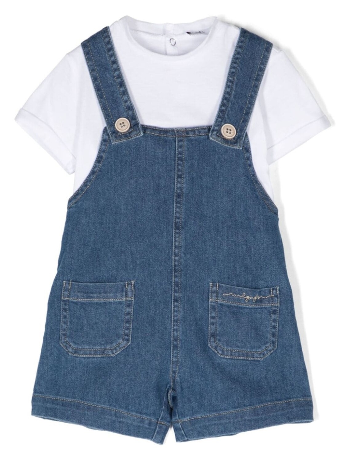 Il Gufo джинсовый комбинезон, синий
Il Gufo джинсовый комбинезон, синий