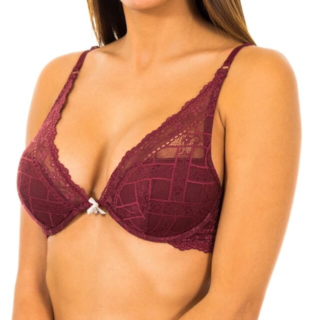 Бюстгальтер с чашками и на косточках 1387903208 женский Tommy Hilfiger, бургундия
Бюстгальтер с чашками и на косточках 1387903208 женский Tommy Hilfiger, бургундия