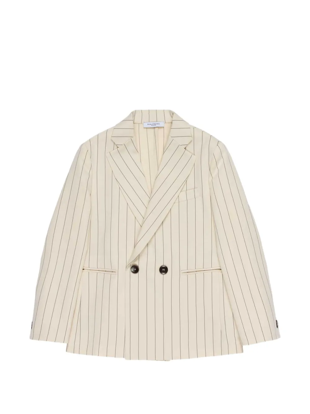 Полосатые двубортные Пиджак Paolo Pecora Kids, бежевый
Полосатые двубортные Пиджак Paolo Pecora Kids, бежевый