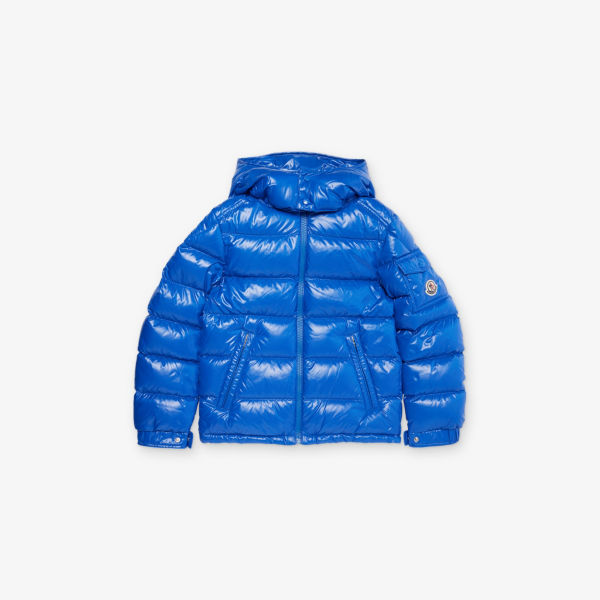 Куртка утепленная Moncler Maya с капюшоном, синий
Куртка утепленная Moncler Maya с капюшоном, синий