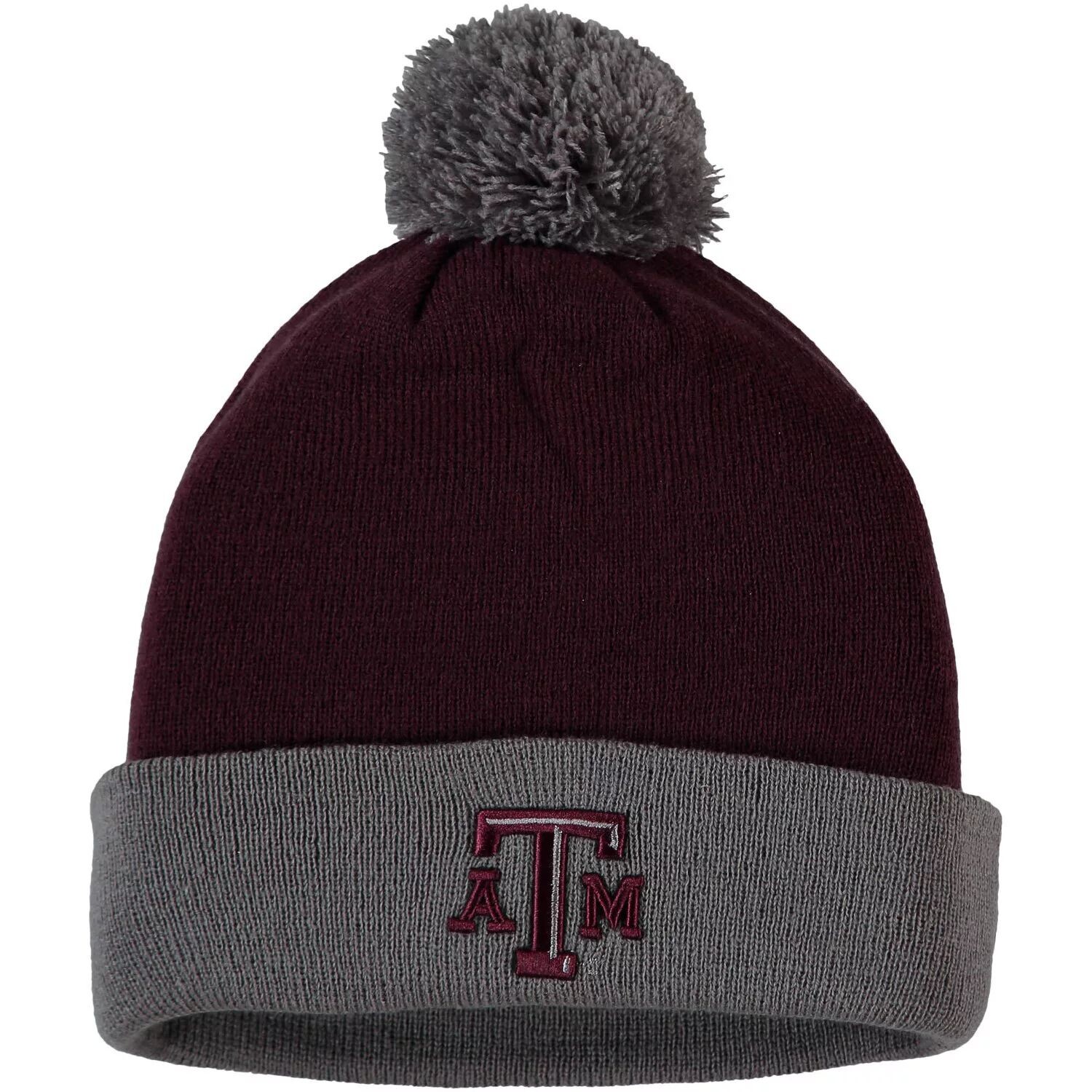 Мужская двухцветная вязаная шапка Top of the World с манжетами и помпоном Top of the World Maroon/Grey Texas A&M Aggies Core
Мужская двухцветная вязаная шапка Top of the World с манжетами и помпоном Top of the World Maroon/Grey Texas A&M Aggies Core