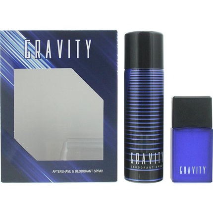Набор Gravity 2 Piece Gift Set: Aftershave 30ml - Deodorant Spray 120ml
Набор Gravity 2 Piece Gift Set: Aftershave 30ml - Deodorant Spray 120ml