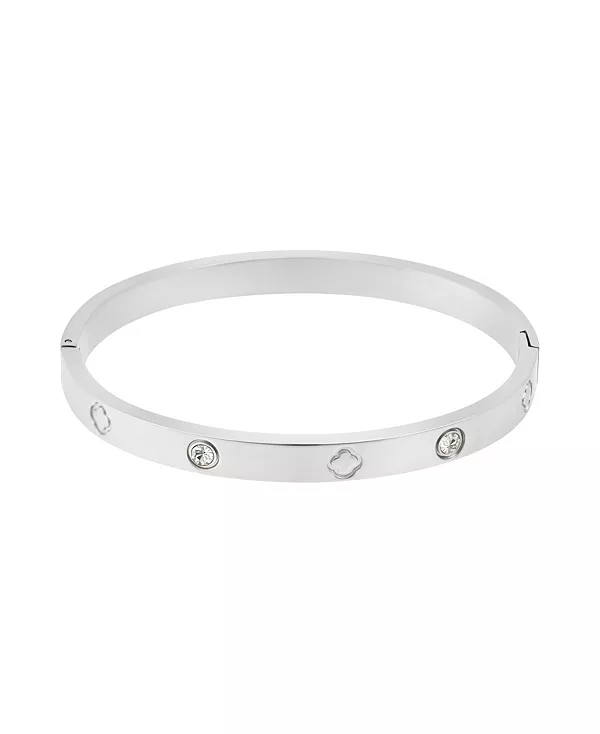 Браслет из кубического циркония с клевером, устойчивый к потускнению Adornia, silver
Браслет из кубического циркония с клевером, устойчивый к потускнению Adornia, silver