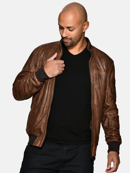 Кожаный блузон Jcc, коричневый
Кожаный блузон Jcc, коричневый