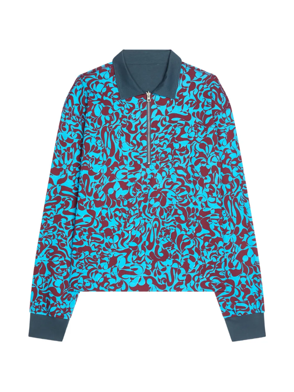 Двусторонняя рубашка поло Dries Van Noten, синий
Двусторонняя рубашка поло Dries Van Noten, синий