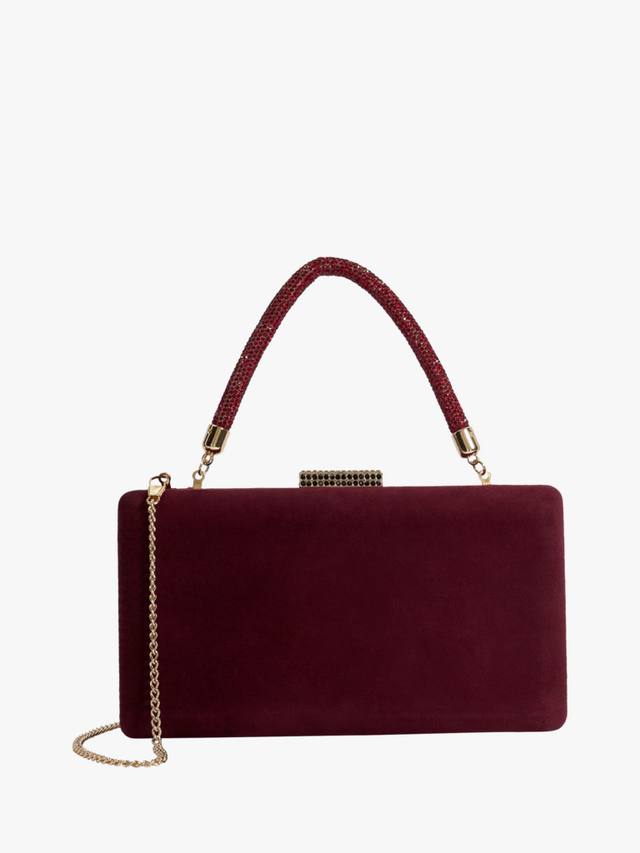 Красивая клатч из замши Dune London, Burgundy
Красивая клатч из замши Dune London, Burgundy