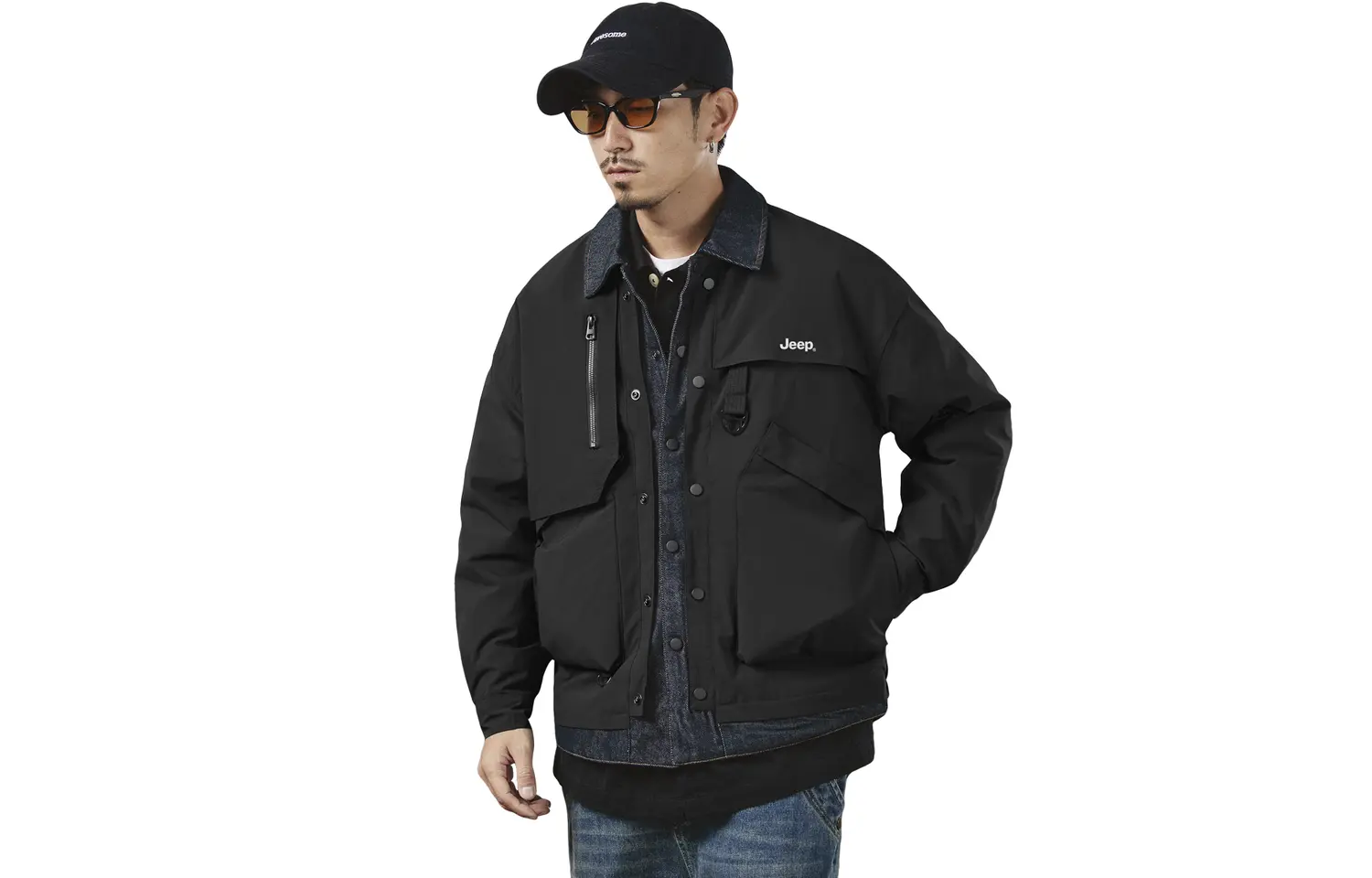 Куртка Unisex Lapel Moderate Jeep, черный (regular jacket)
Куртка Unisex Lapel Moderate Jeep, черный (regular jacket)