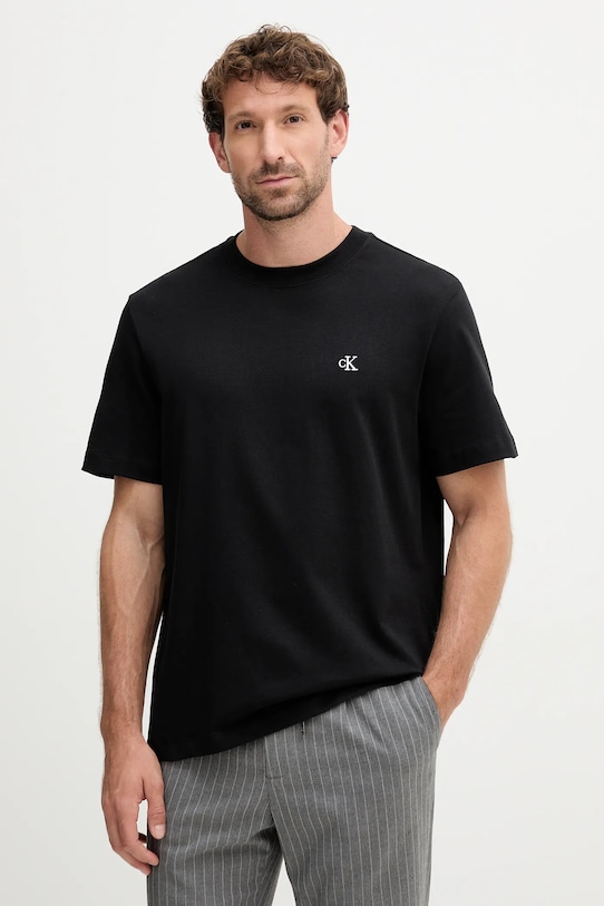 Хлопковая футболка Calvin Klein Jeans, черный
Хлопковая футболка Calvin Klein Jeans, черный