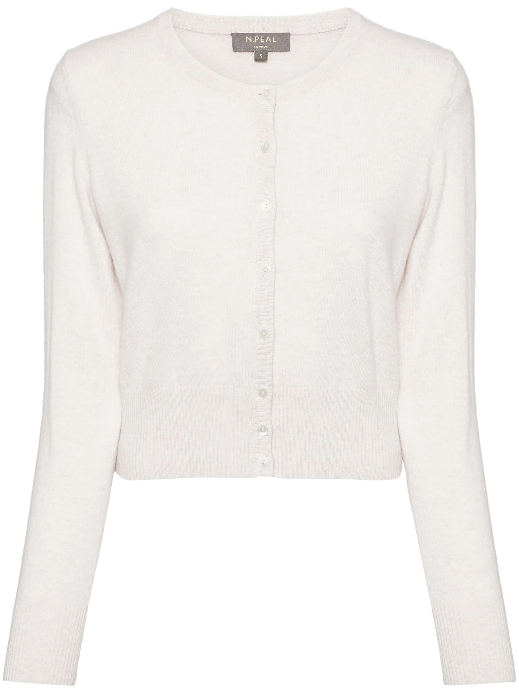 Кашемировый кардиган Ivy N.Peal, белый
Кашемировый кардиган Ivy N.Peal, белый