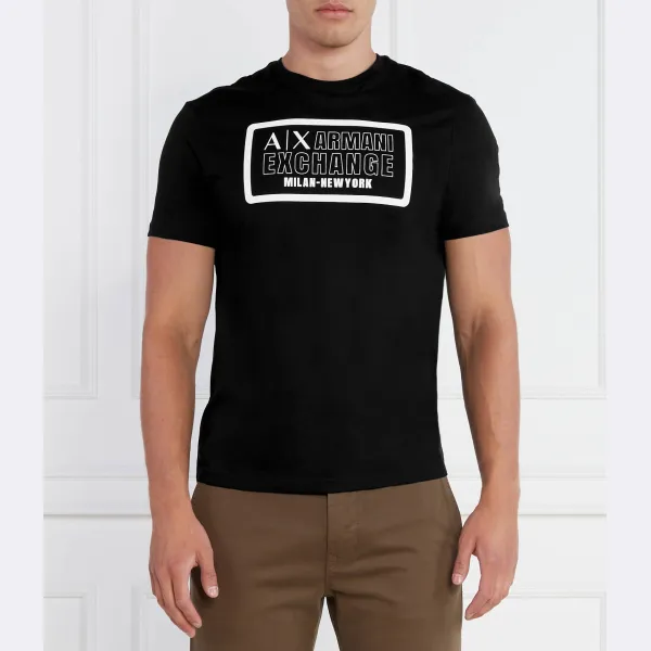 Футболка стандартного кроя Armani Exchange, черный
Футболка стандартного кроя Armani Exchange, черный