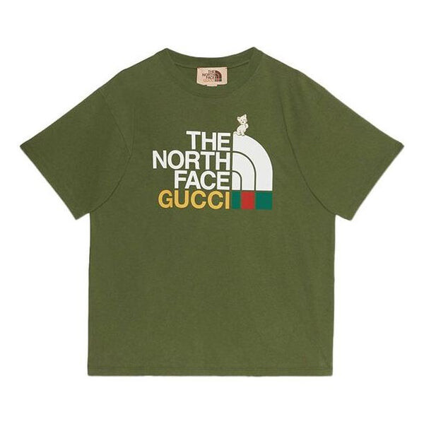 Футболка GUCCI x THE NORTH FACE FW21 LogoT 'Dark Green', зеленый
Футболка GUCCI x THE NORTH FACE FW21 LogoT 'Dark Green', зеленый