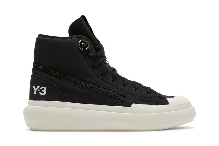 Кроссовки Y-3 Ajatu Court High 'Black White', черный
Кроссовки Y-3 Ajatu Court High 'Black White', черный