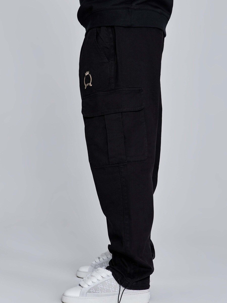 Обычные спортивные штаны SikSilk Loose Fit Cargos, черный
Обычные спортивные штаны SikSilk Loose Fit Cargos, черный