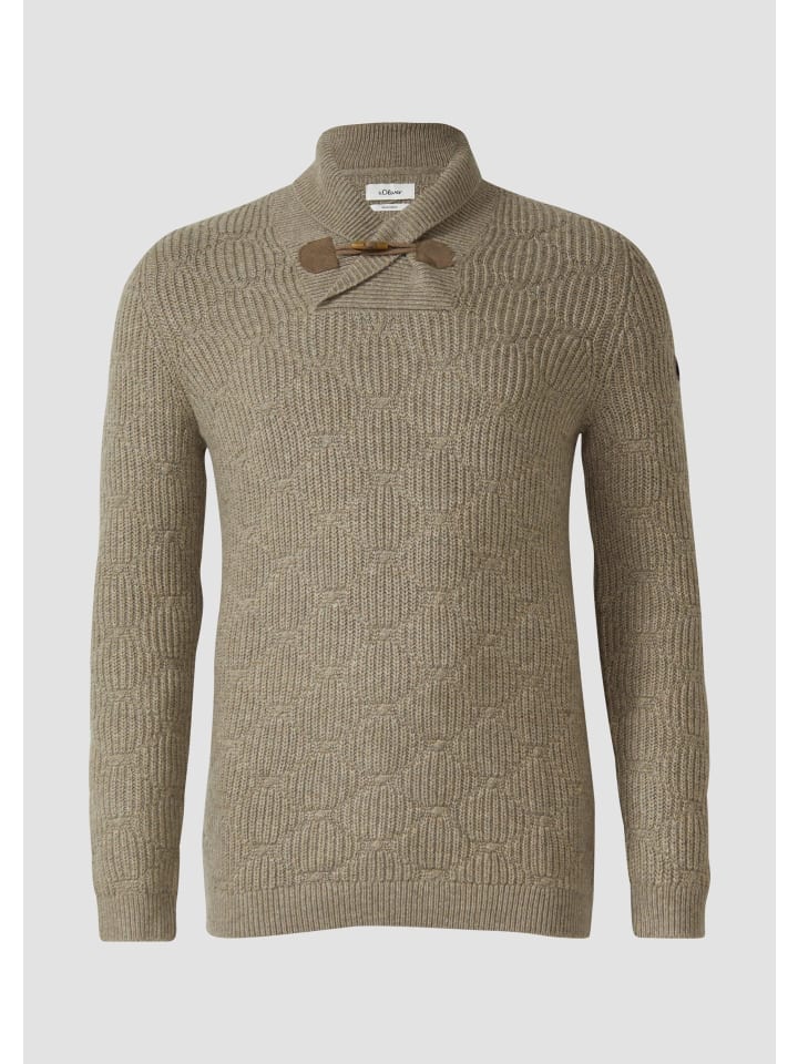 Вязаный свитер в цвете 80W0_бежевый s.Oliver
Вязаный свитер в цвете 80W0_бежевый s.Oliver