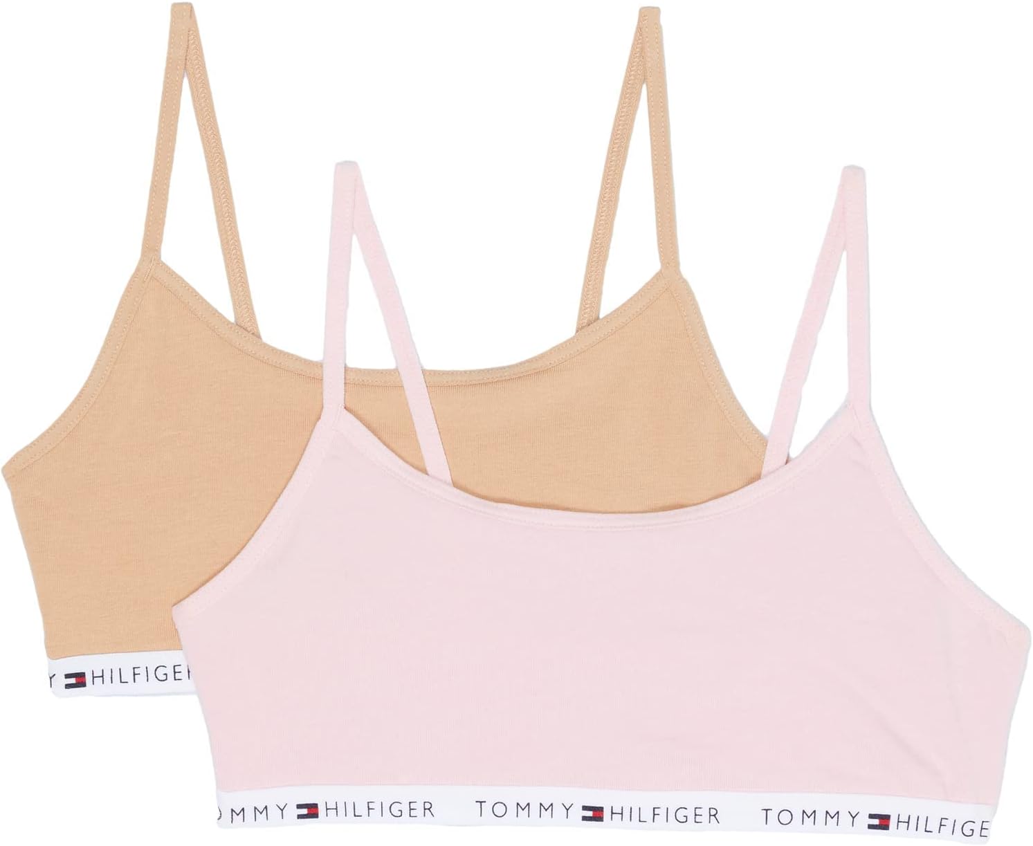 Набор из двух бюстгальтеров Tommy Hilfiger Kids для девочек с ярким флагом (для малышей/подростков), Nude 18G
Набор из двух бюстгальтеров Tommy Hilfiger Kids для девочек с ярким флагом (для малышей/подростков), Nude 18G