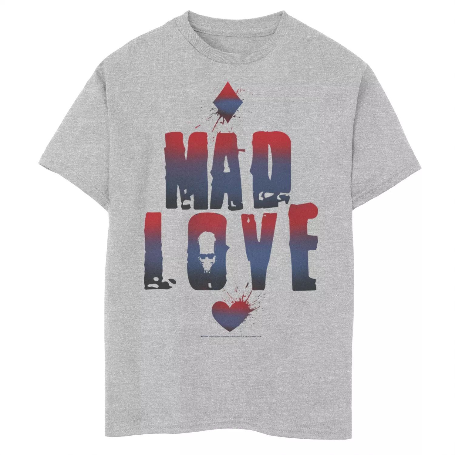 Футболка с двухцветным рисунком и надписью «Бэтмен Харли Квинн» для мальчиков 8–20 лет «Безумная любовь» Licensed Character
Футболка с двухцветным рисунком и надписью «Бэтмен Харли Квинн» для мальчиков 8–20 лет «Безумная любовь» Licensed Character