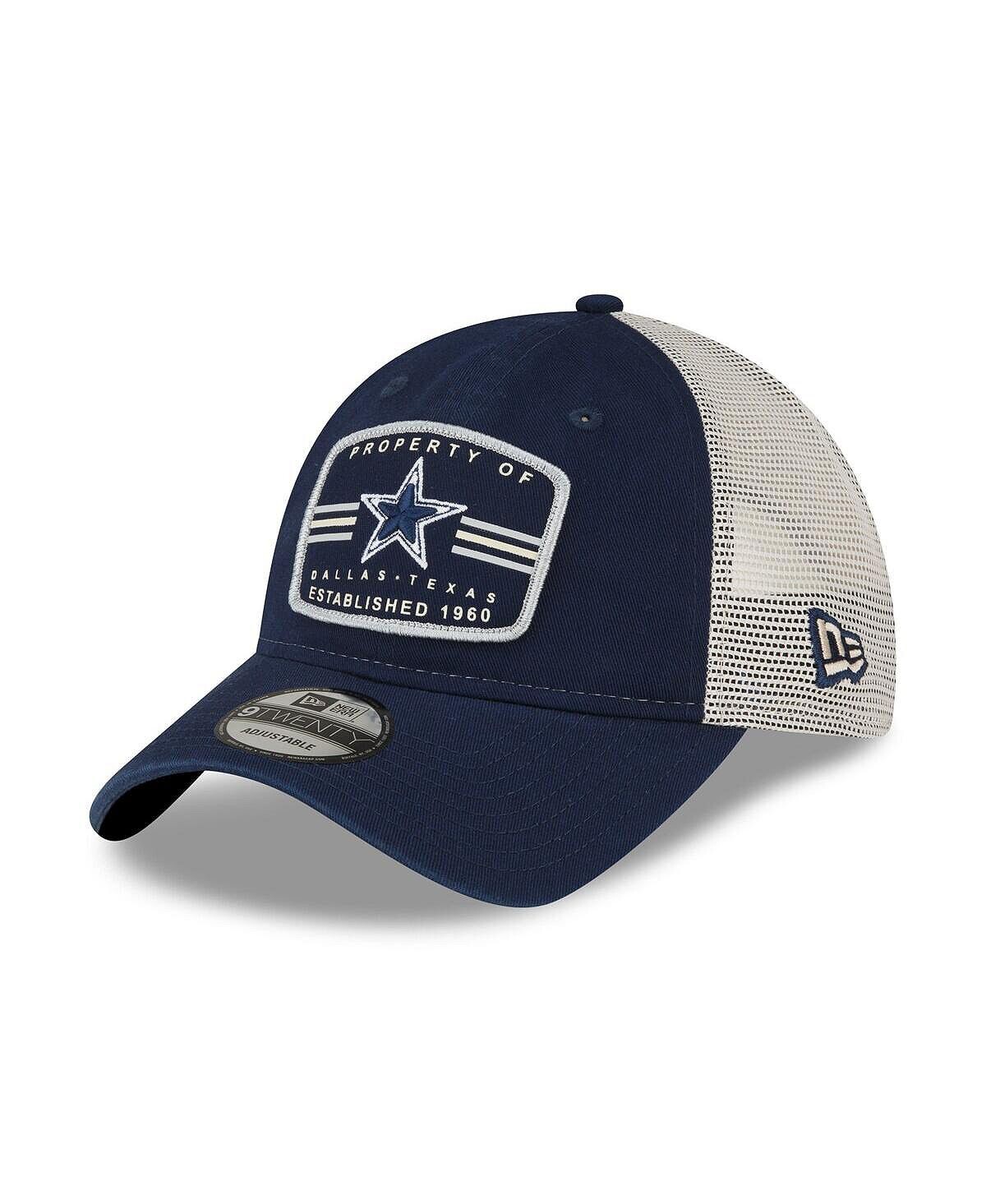 Мужская темно-синяя кепка Dallas Cowboys Property Trucker 9TWENTY Snapback New Era
Мужская темно-синяя кепка Dallas Cowboys Property Trucker 9TWENTY Snapback New Era