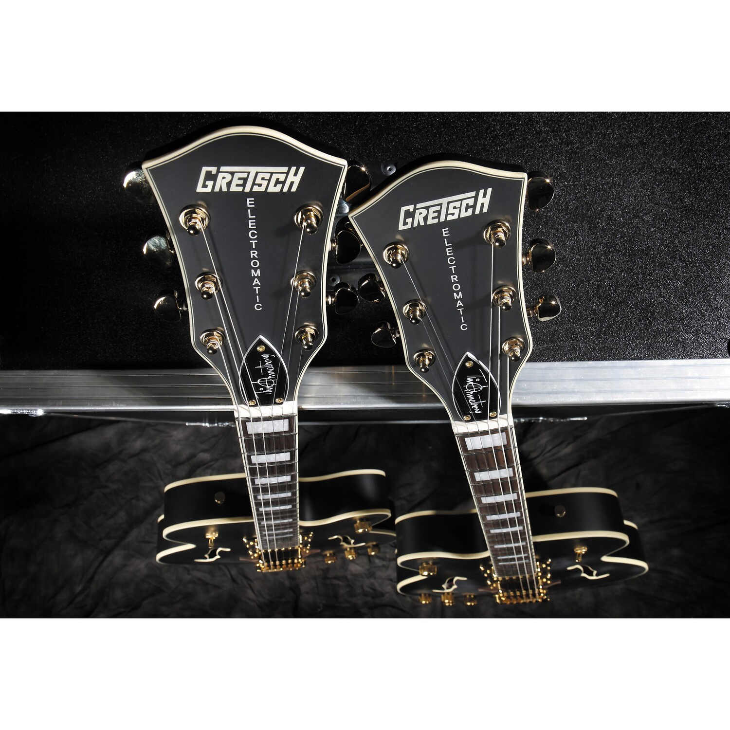 Gretsch Guitars G5191 Tim Armstrong Электроматическая электрогитара с полым корпусом для левшей, черная