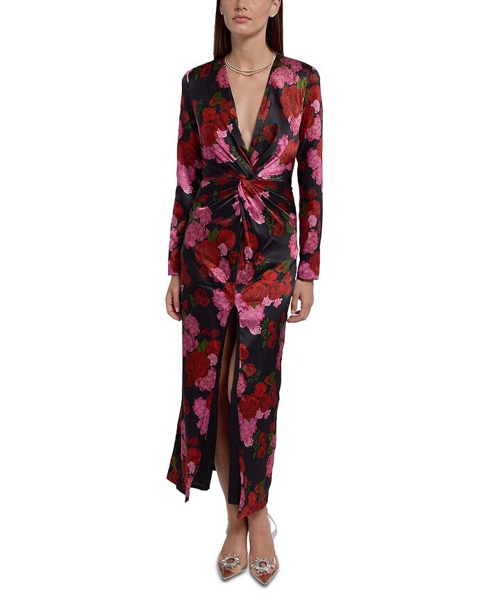 Атласное платье Generation Love Silvanna с цветочным принтом, мультиколор 
Атласное платье Generation Love Silvanna с цветочным принтом, мультиколор