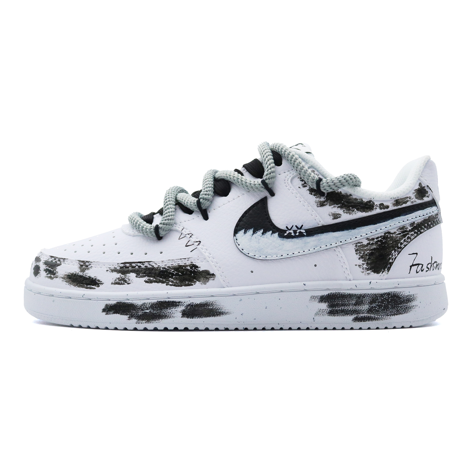 Nike Кроссовки Court Vision 1 Gothic Storm Lightweight Low top Skateboard Unisex Black White
Nike Кроссовки Court Vision 1 Gothic Storm Lightweight Low top Skateboard Unisex Black White