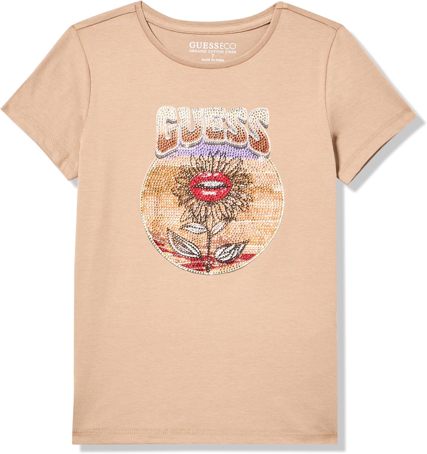 Футболка с коротким рукавом для девочек GUESS Eco, Wet Sand Multi, Бежевый, Футболка с коротким рукавом для девочек GUESS Eco, Wet Sand Multi
Футболка с коротким рукавом для девочек GUESS Eco, Wet Sand Multi, Бежевый, Футболка с коротким рукавом для девочек GUESS Eco, Wet Sand Multi