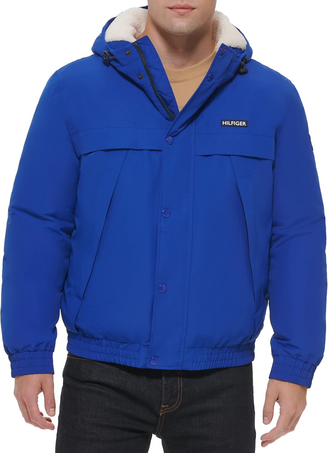 Мужская куртка для снорклинга Tommy Hilfiger Arctic Cloth с подкладкой из шерпы, Atlantis Blue
Мужская куртка для снорклинга Tommy Hilfiger Arctic Cloth с подкладкой из шерпы, Atlantis Blue