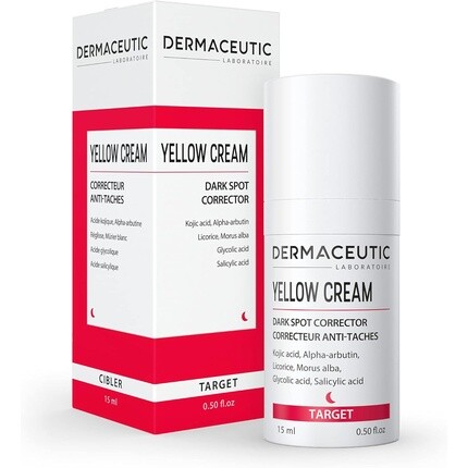 Dermaceutic Yellow Cream Осветляющий тон кожи крем от пигментации 15 мл
Dermaceutic Yellow Cream Осветляющий тон кожи крем от пигментации 15 мл