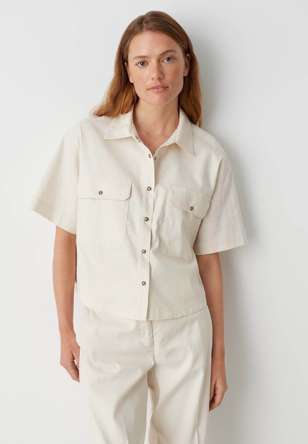 Блузка на пуговицах KURZARM FRINGO OPUS, бежевый
Блузка на пуговицах KURZARM FRINGO OPUS, бежевый