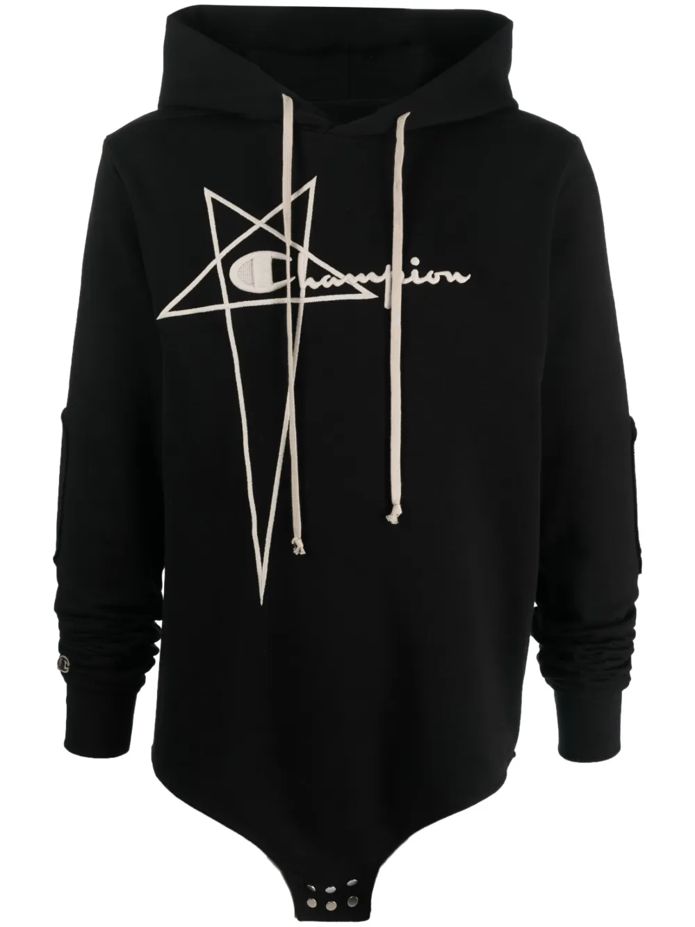 Худи с вышитым логотипом Rick Owens X Champion, черный
Худи с вышитым логотипом Rick Owens X Champion, черный