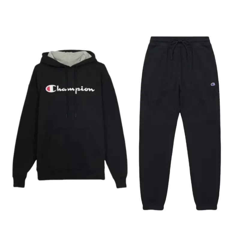Повседневная спортивная одежда Мужская черная Champion
Повседневная спортивная одежда Мужская черная Champion