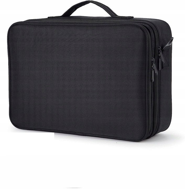 Чехол-органайзер для косметики, черный, 40 см, длинный ремень Inna marka
Чехол-органайзер для косметики, черный, 40 см, длинный ремень Inna marka