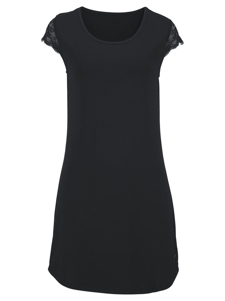 Ночная рубашка LASCANA, черный
Ночная рубашка LASCANA, черный