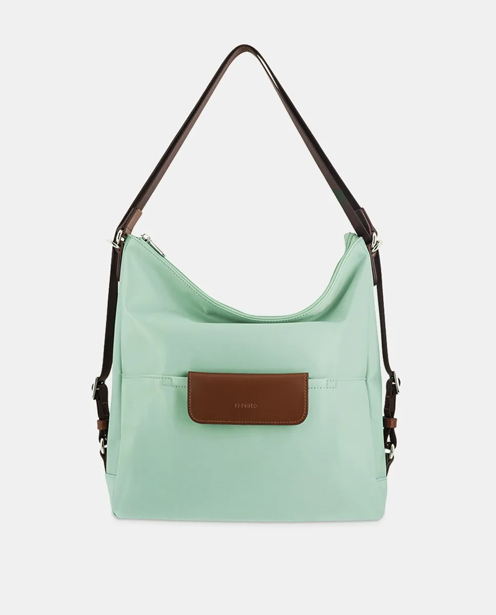 Рюкзак, трансформируемый в сумку El Potro, цвет Verde Agua
Рюкзак, трансформируемый в сумку El Potro, цвет Verde Agua