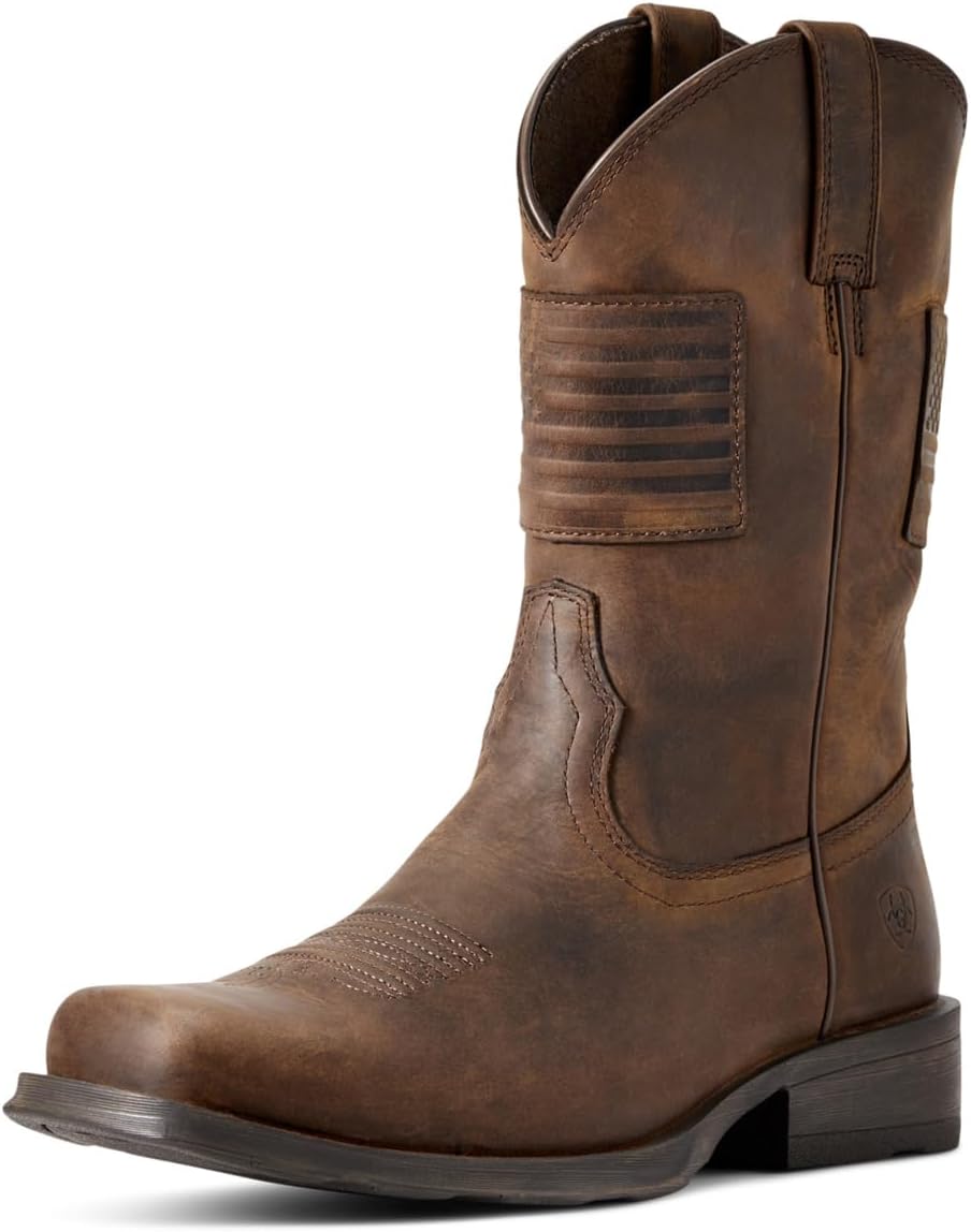 Мужские вестерн-бутсы Ariat Rambler Patriot, коричневый
Мужские вестерн-бутсы Ariat Rambler Patriot, коричневый
