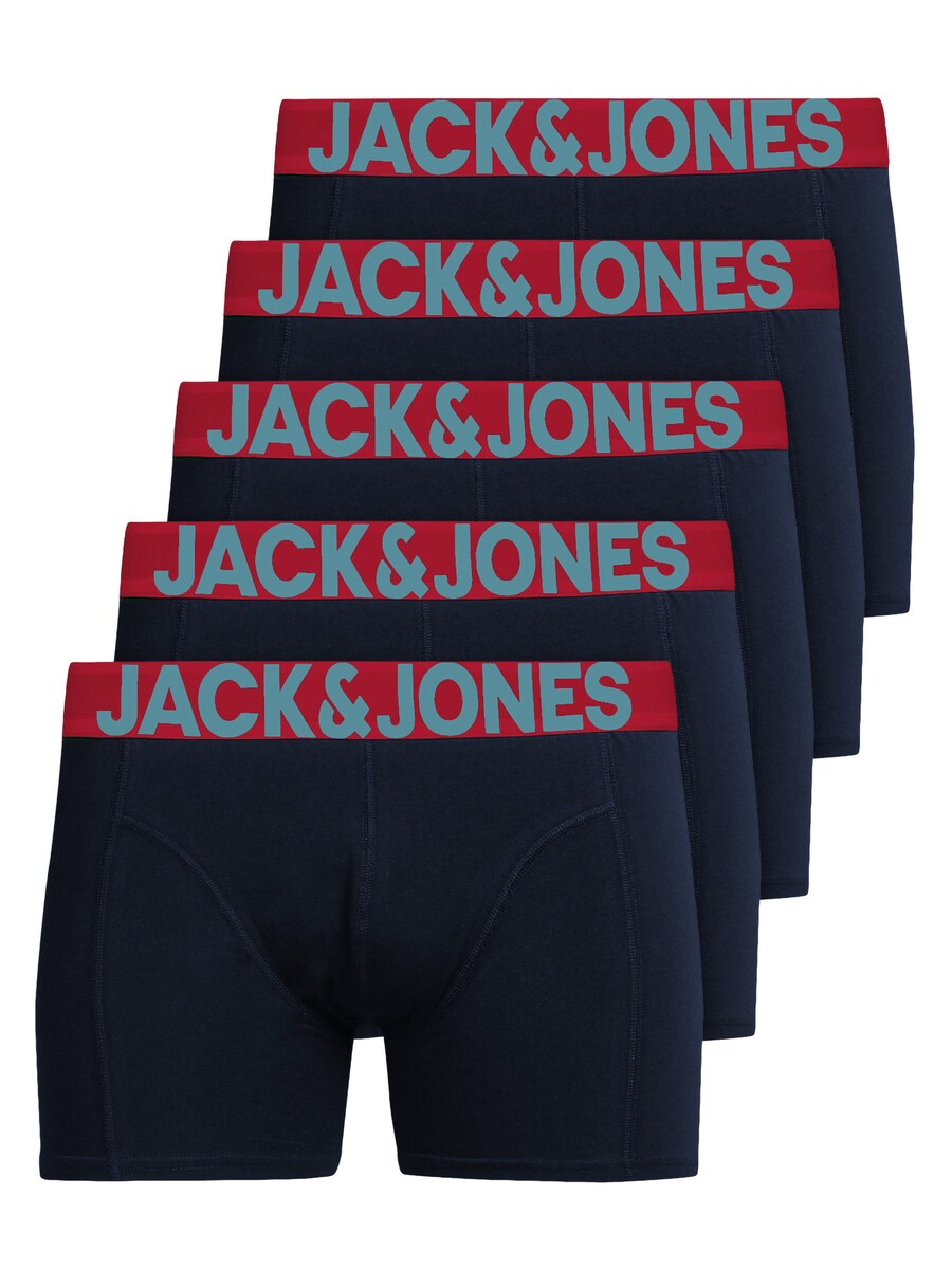 Боксеры JACK & JONES JJSolid, цвет Navy/Smoke blue 
Боксеры JACK & JONES JJSolid, цвет Navy/Smoke blue