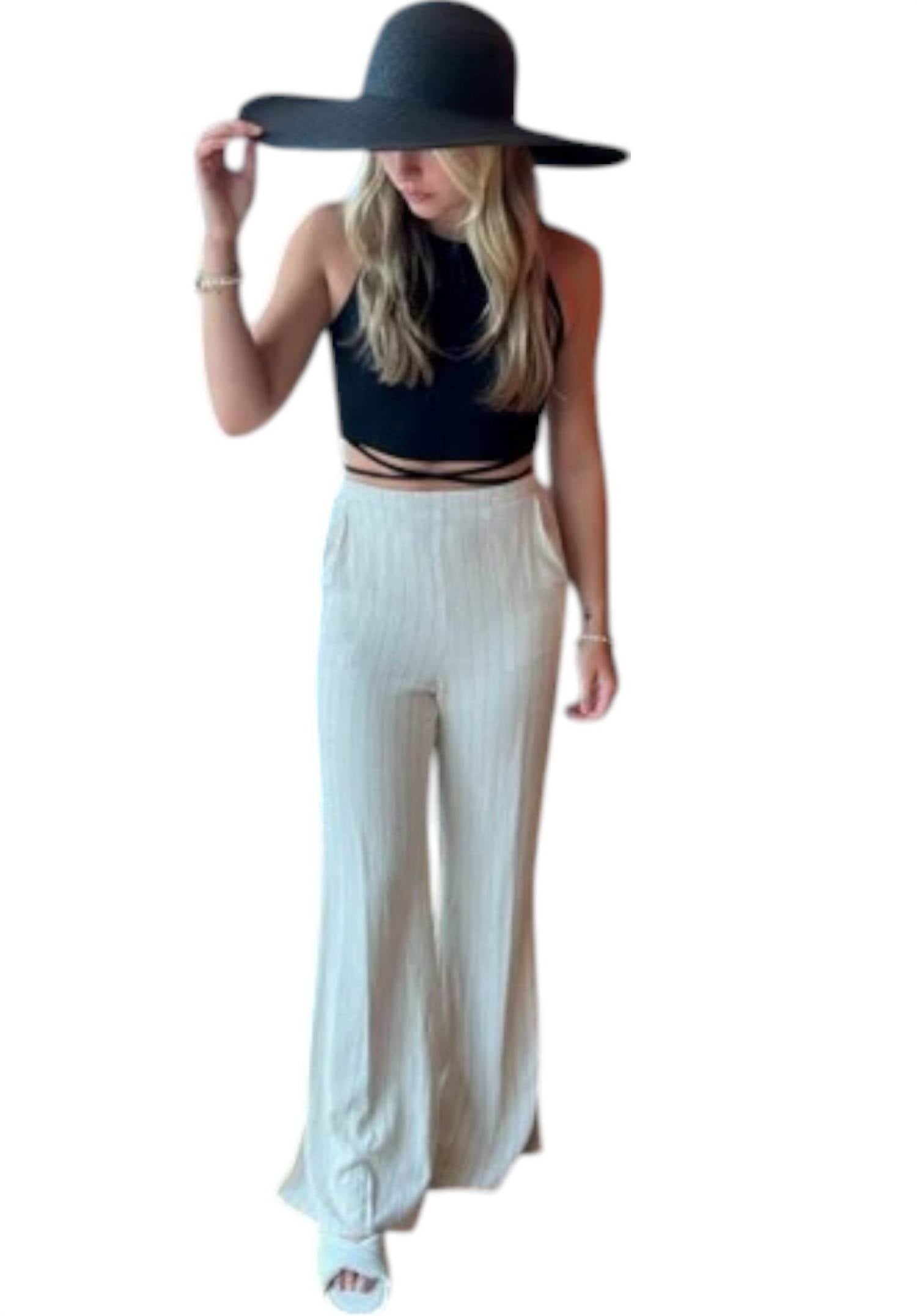 Брюки Vivvy натурального цвета REVEROF
Брюки Vivvy натурального цвета REVEROF