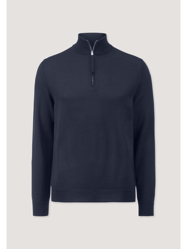 Вязаный свитер темно-синего цвета Hessnatur
Вязаный свитер темно-синего цвета Hessnatur