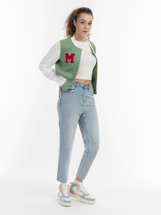 Куртка колледжа Mymo, зеленый
Куртка колледжа Mymo, зеленый