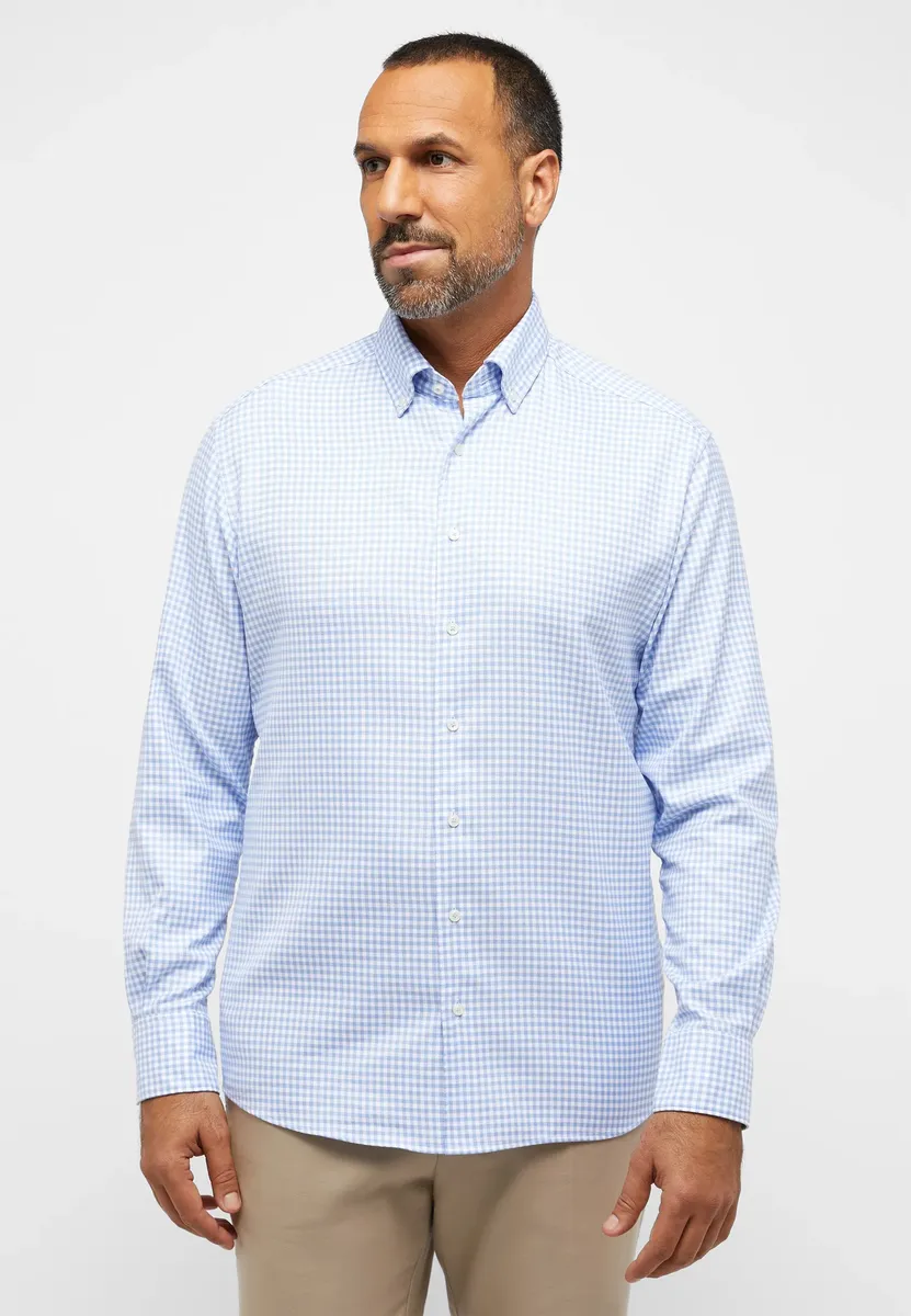 Рубашка Eterna с длинными рукавами "MODERN FIT", голубой
Рубашка Eterna с длинными рукавами "MODERN FIT", голубой