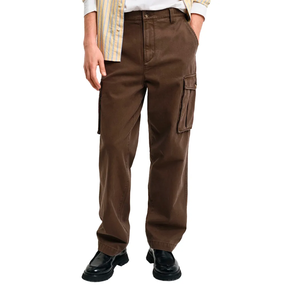 Брюки карго Gant 1505308, коричневый
Брюки карго Gant 1505308, коричневый