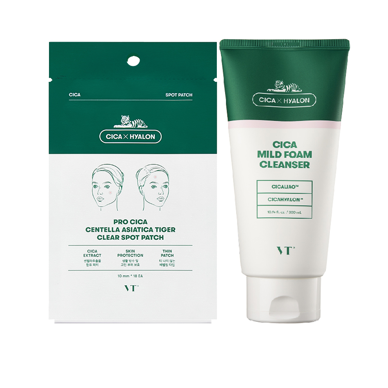 Tiger Facial Cleanser+Tiger Acne Patches Skincare Sets Soothing Acne Mark Lightening Cleanser 300ml+18 Patches VT
Tiger Facial Cleanser+Tiger Acne Patches Skincare Sets Soothing Acne Mark Lightening Cleanser 300ml+18 Patches VT