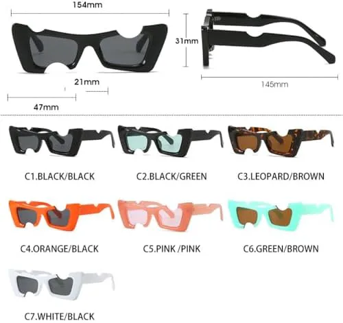 Винтажные солнцезащитные очки «кошачий глаз» 2026 года, маленькие, для женщин, модные хип-хоп солнцезащитные очки, мужские панк-очки, белые очки MTZJH, D5
Винтажные солнцезащитные очки «кошачий глаз» 2026 года, маленькие, для женщин, модные хип-хоп солнцезащитные очки, мужские панк-очки, белые очки MTZJH, D5