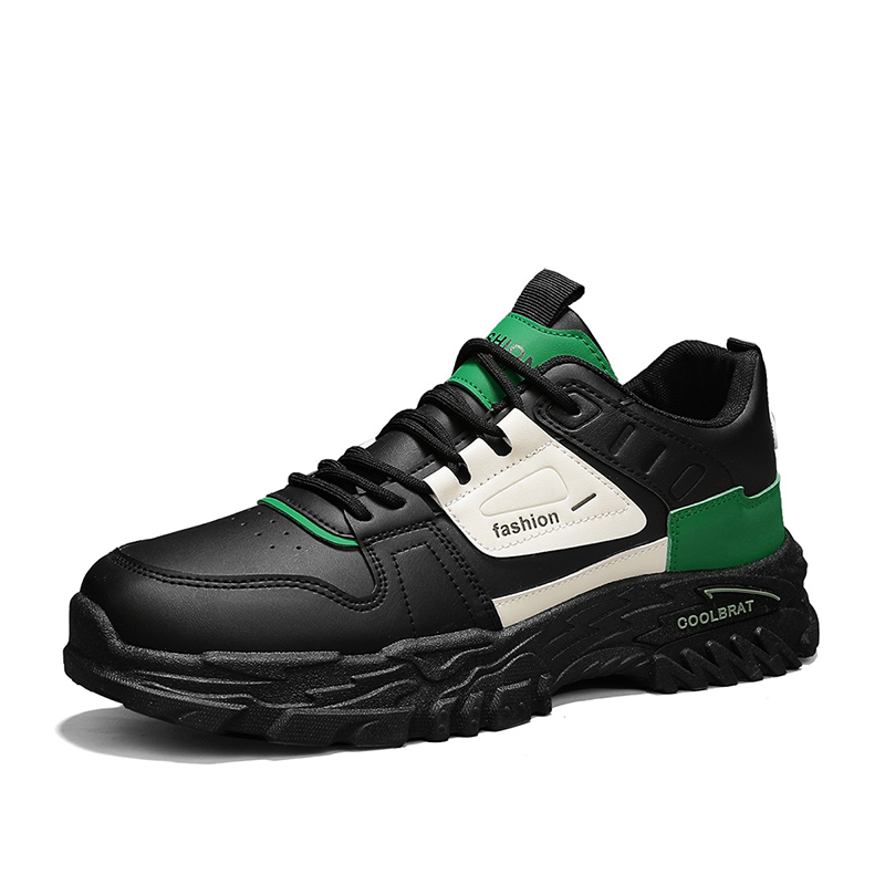 SHOUBA Амортизирующие износостойкие легкие низкие повседневные кроссовки мужские черно-зеленые, цвет Black Green 
SHOUBA Амортизирующие износостойкие легкие низкие повседневные кроссовки мужские черно-зеленые, цвет Black Green