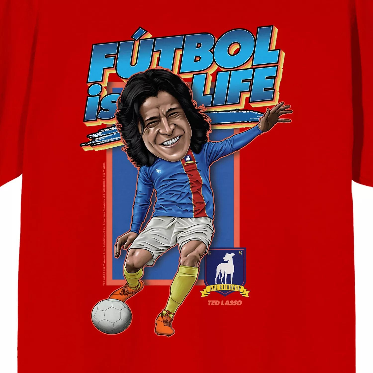 Мужской Ted Lasso Футбол — это жизнь! Футболка с графическим рисунком Licensed Character
Мужской Ted Lasso Футбол — это жизнь! Футболка с графическим рисунком Licensed Character