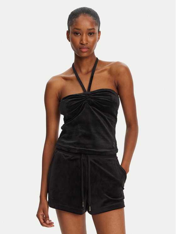 Топ slim fit JCWCT125325 Juicy Couture, черный
Топ slim fit JCWCT125325 Juicy Couture, черный