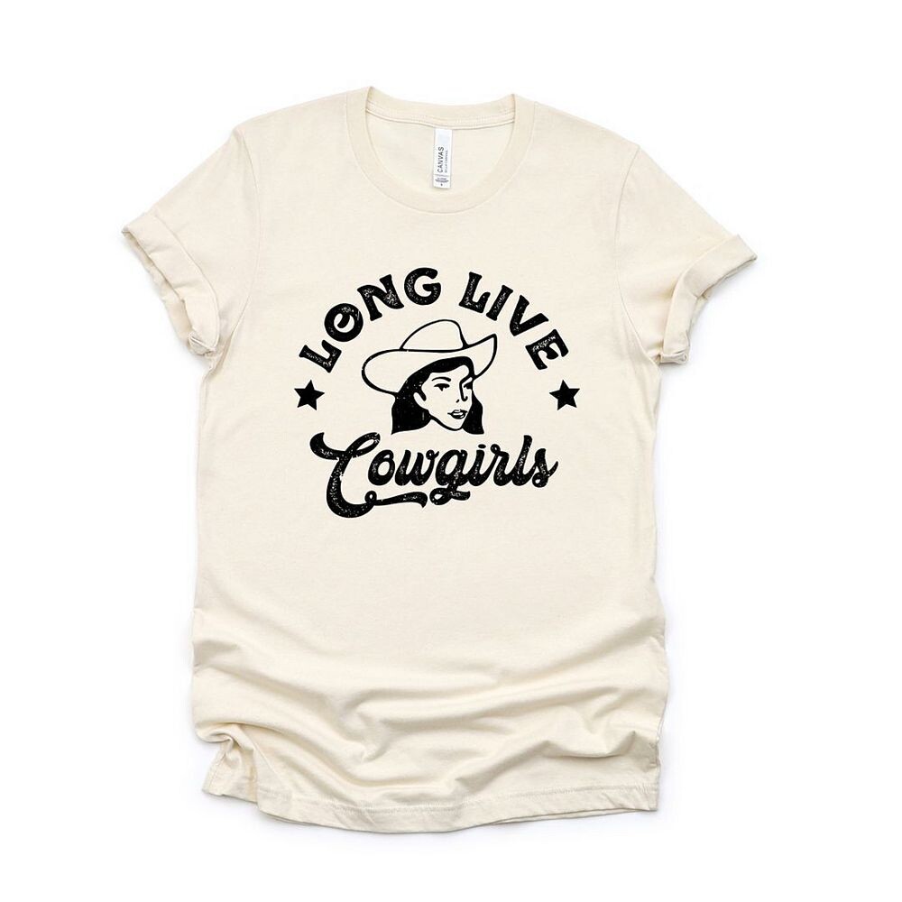 Футболка с короткими рукавами и рисунком Long Live Cowgirls Simply Sage Market, цвет Cream
Футболка с короткими рукавами и рисунком Long Live Cowgirls Simply Sage Market, цвет Cream