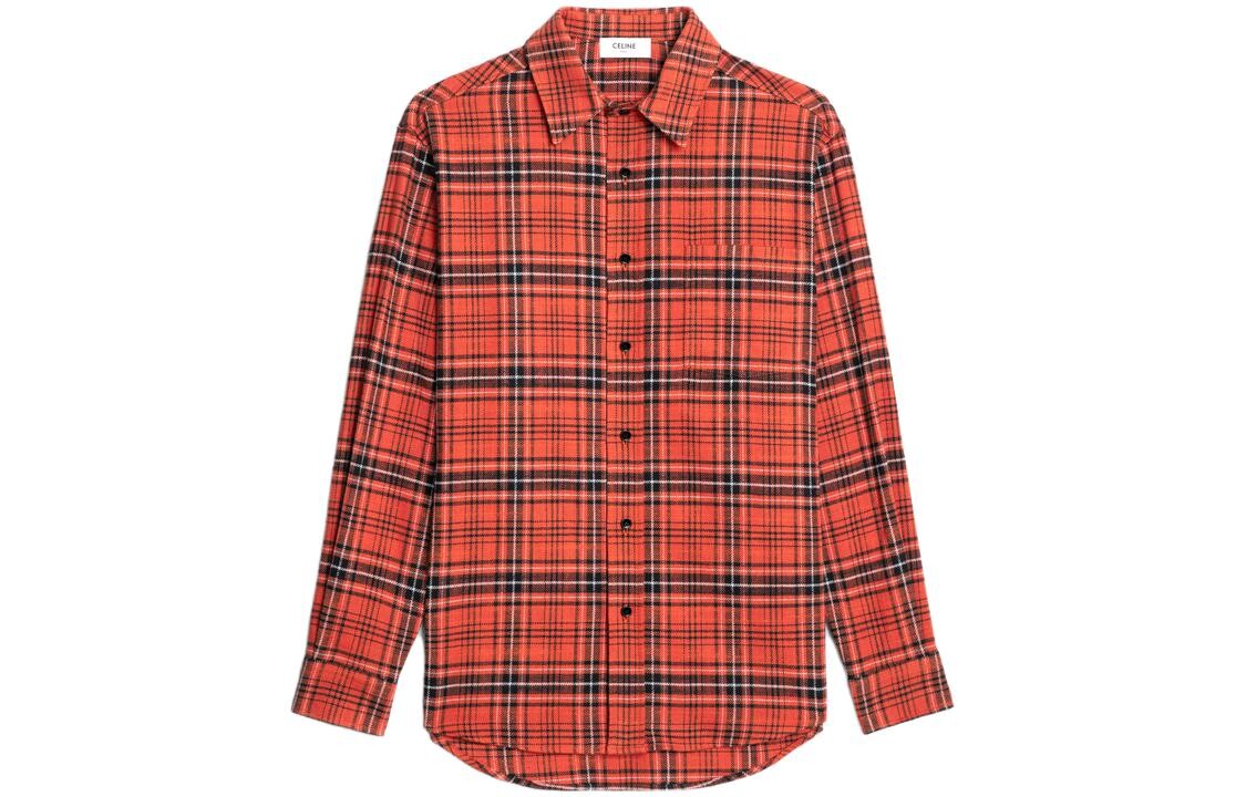 Рубашка мужская оранжевая Celine, оранжевый
Рубашка мужская оранжевая Celine, оранжевый