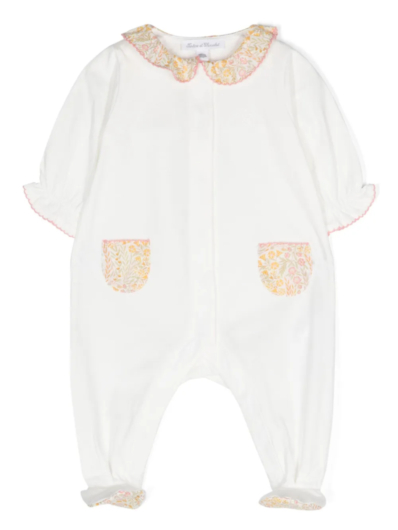 Пижама Liberty с воротником Tartine Et Chocolat, белый
Пижама Liberty с воротником Tartine Et Chocolat, белый