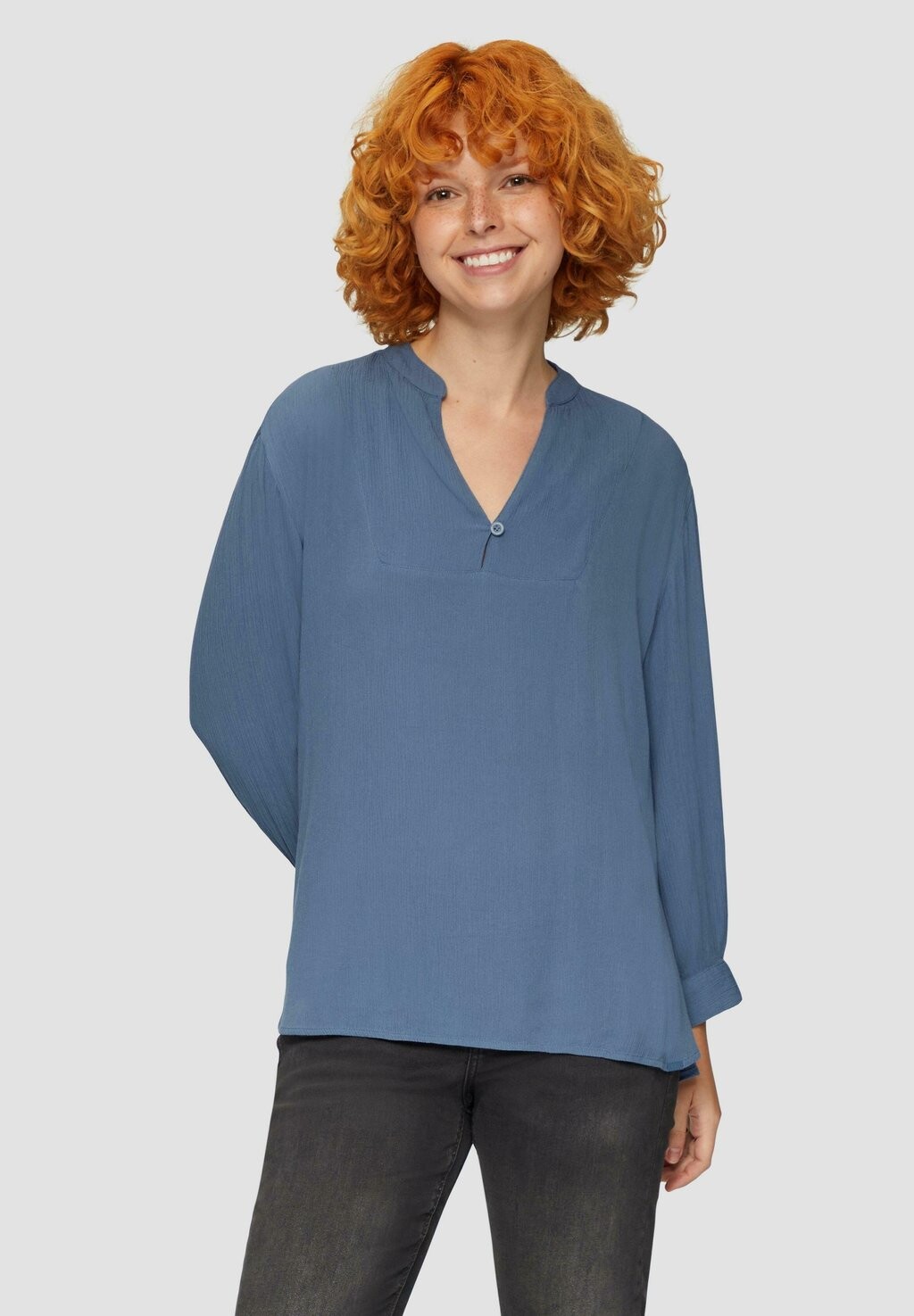 Блуза MIT 3/4-ARM QS, синий 
Блуза MIT 3/4-ARM QS, синий